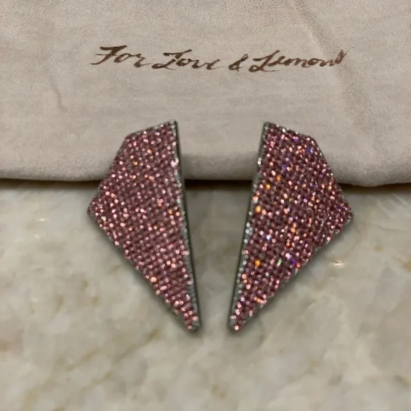 For Love and Lemons Robin Crystal Earrings - Picture 6 of 10